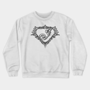 Super Sleek Style J Symbol Crewneck Sweatshirt